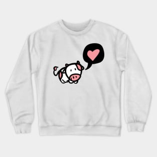 Cow Love Crewneck Sweatshirt